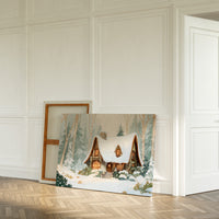 Cottage Beneath a Winter Veil