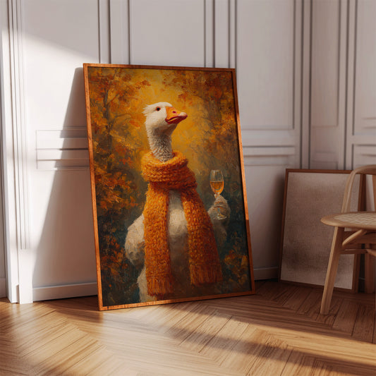Autumn Wine With Feathered Friends