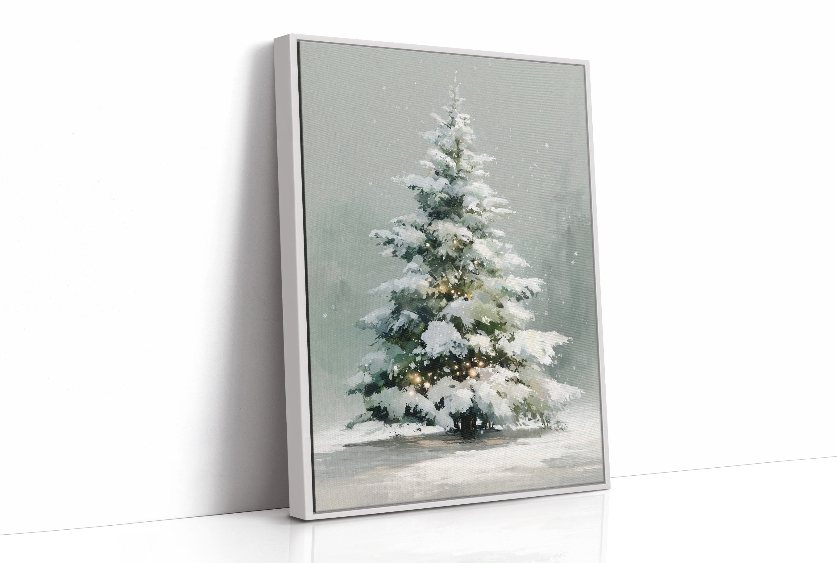 Snow-Draped and Glowing