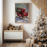 Santa's Sleigh Carries Winter's Song