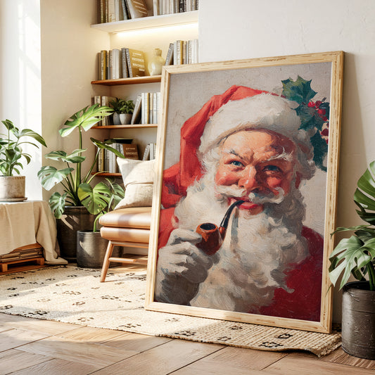 Santa's Cheerful Confectionery Whimsy