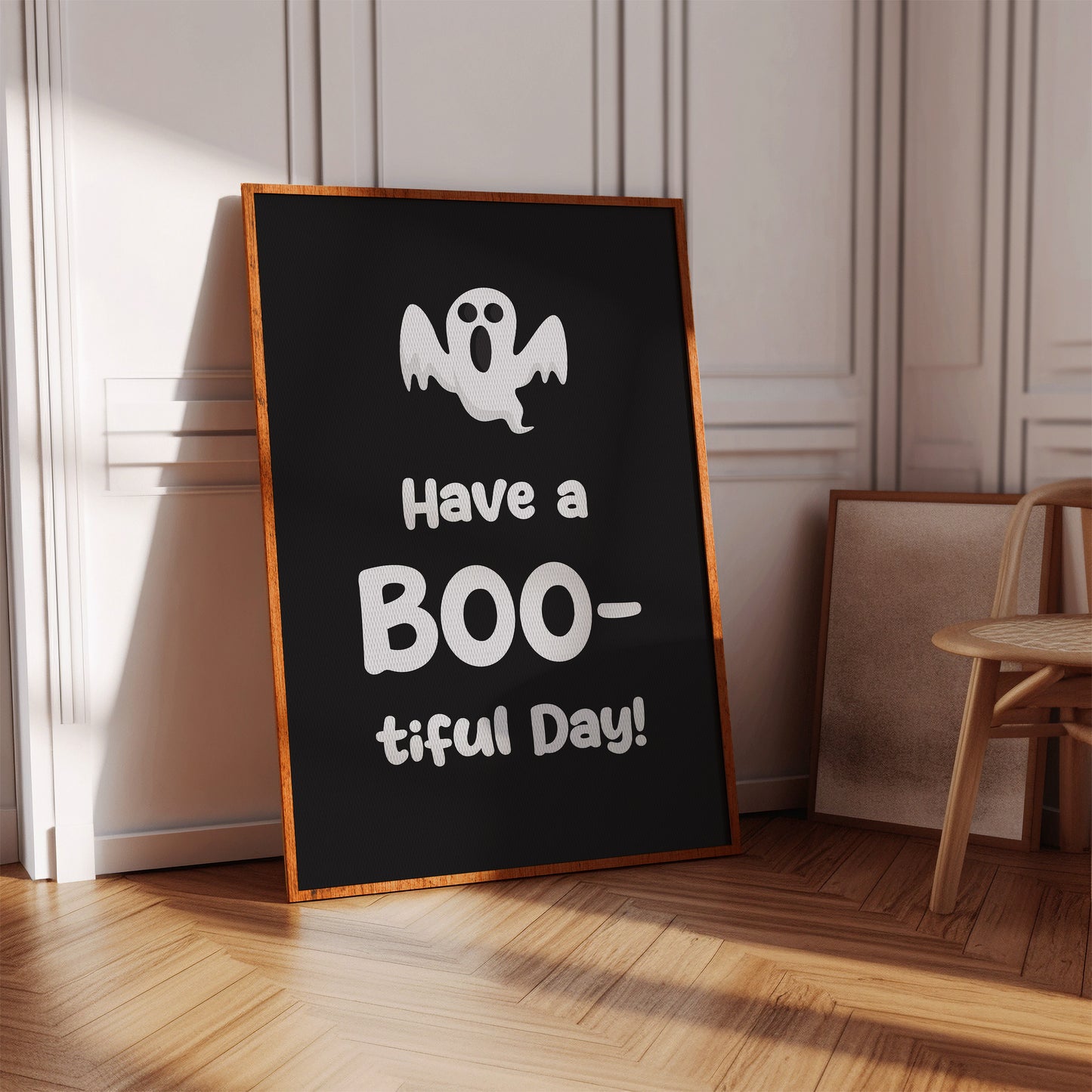 Friendly Ghosts Make Playful Greetings