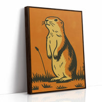 Prairie Sentinel Stands Watch