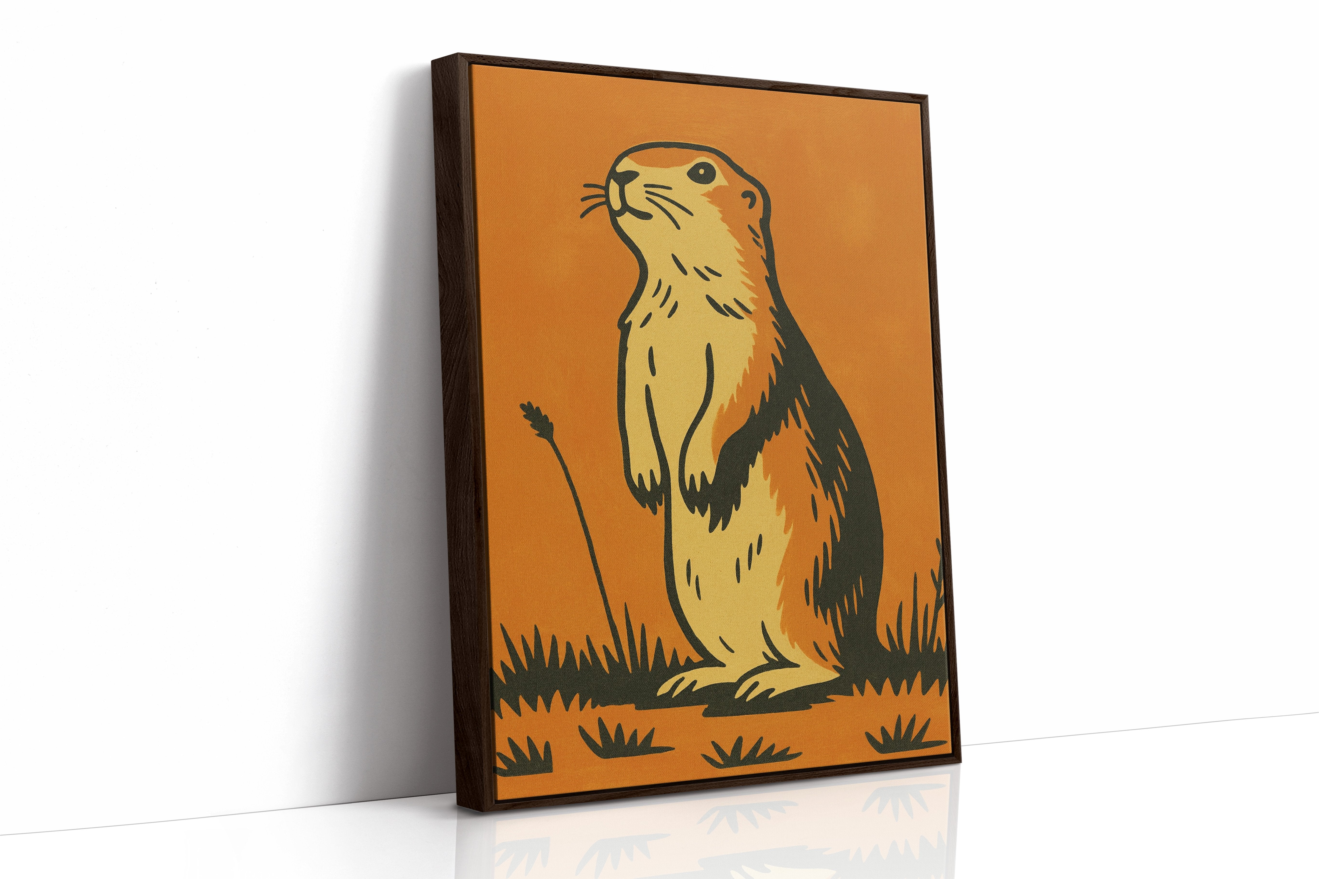 Prairie Sentinel Stands Watch