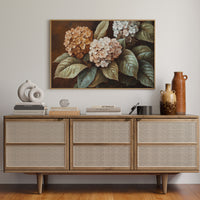 Autumn Hydrangeas Paint Golden Stories