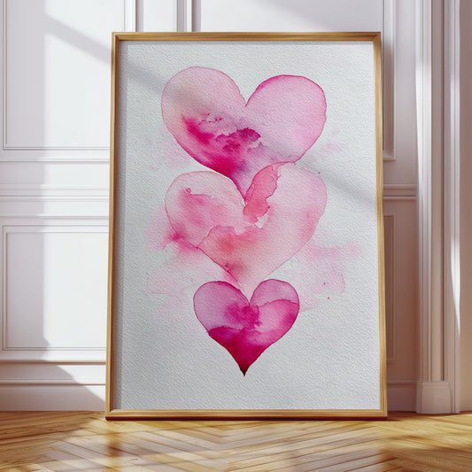 Hearts Unfold in Blush