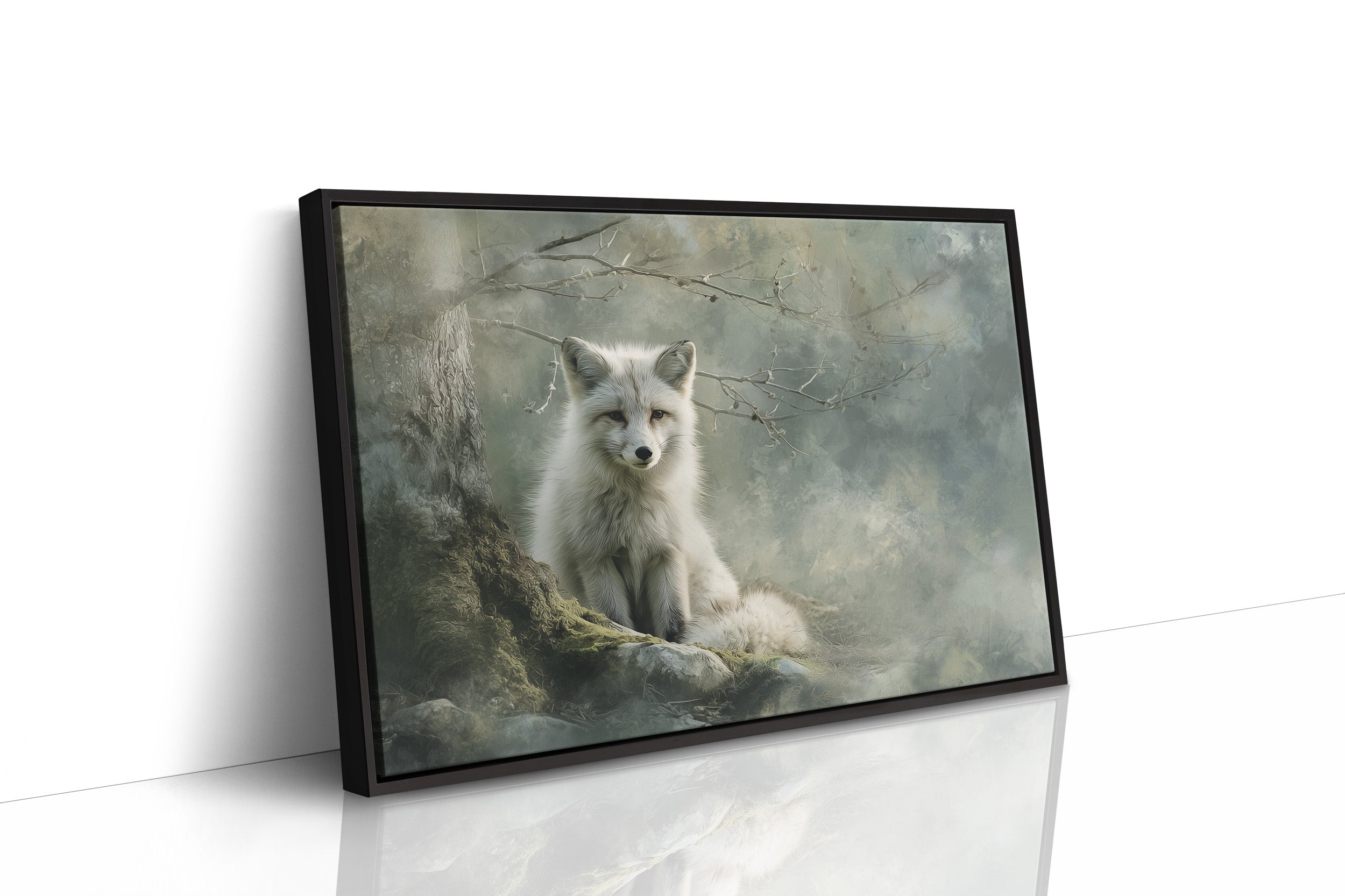 Arctic Tales Between Wooden Shelves