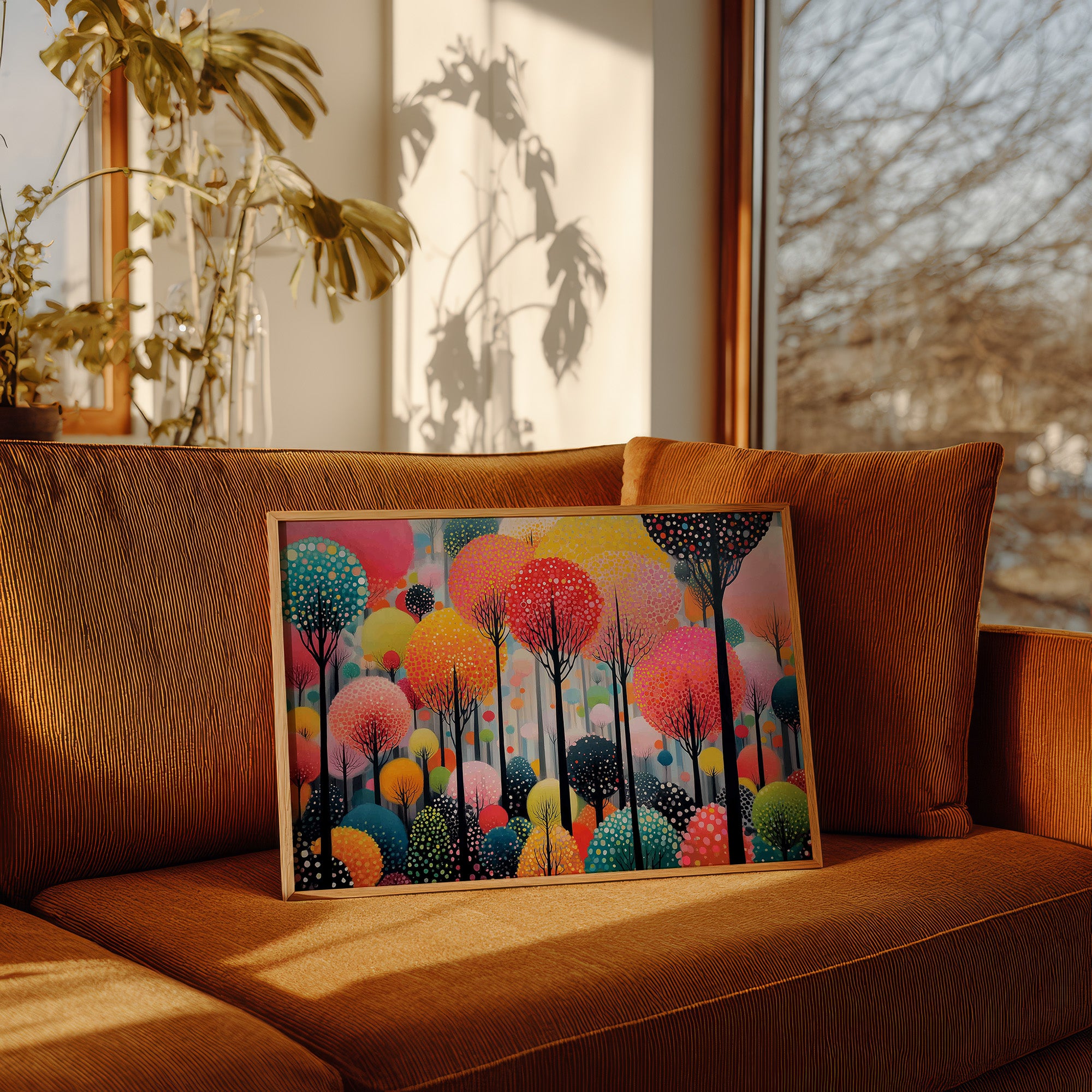 Candy Forest Dreams At Dawn