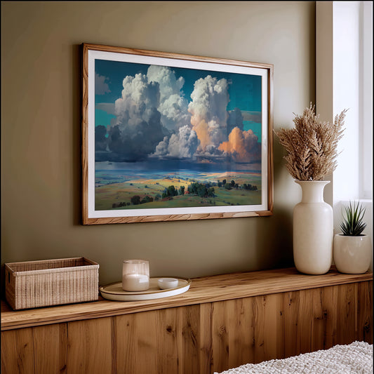 Prairie Clouds Dance Their Symphony