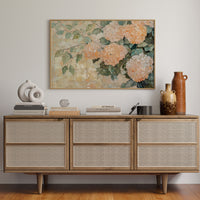 Peach Hydrangeas Paint Summer's Memory