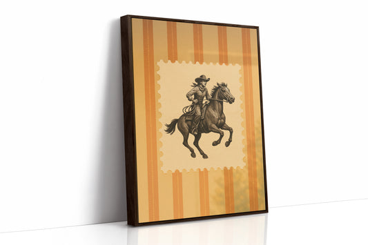 Frontier Spirit On Amber Stripes