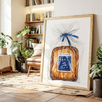 Fresh Bread Wears Blue Ribbons