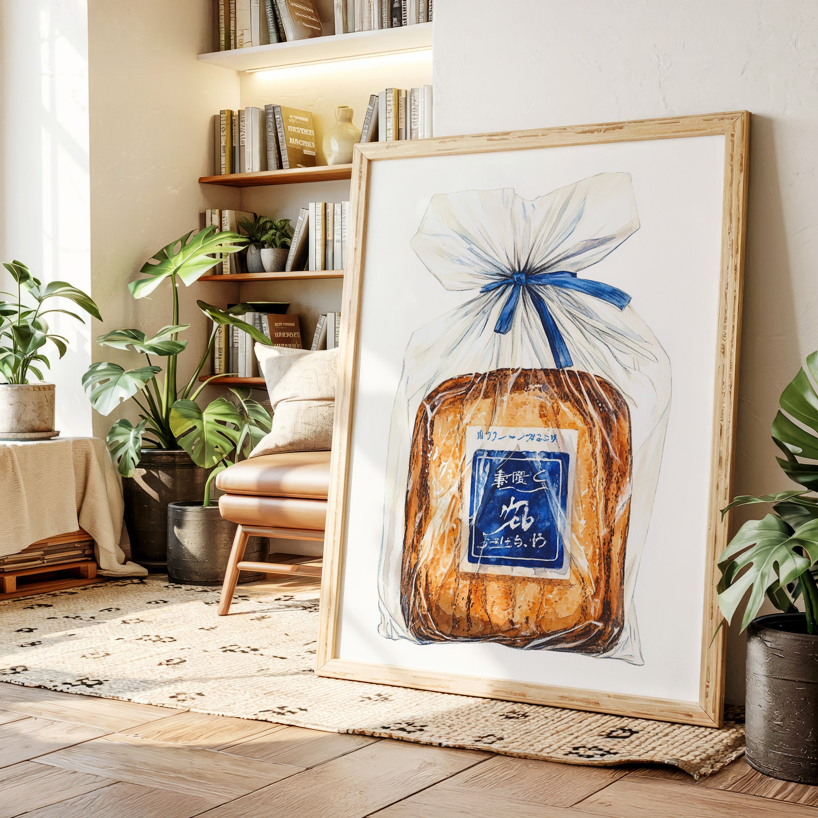 Fresh Bread Wears Blue Ribbons