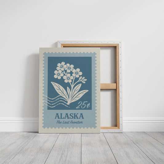Alaska Forget-Me-Not Postage Stamp