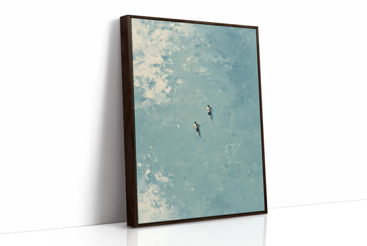 Adrift in Turquoise Infinity