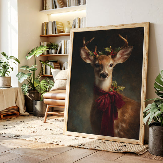 Regal Stag of Wintertide
