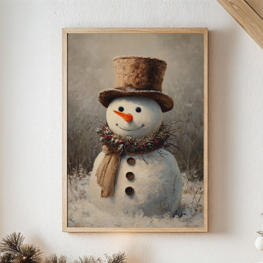 Frosty's Portrait In Golden Light