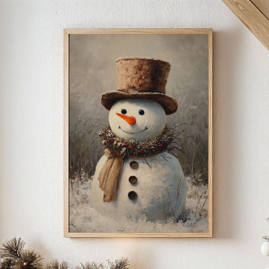 Frosty's Portrait In Golden Light