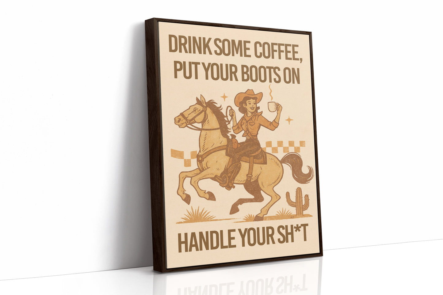 Morning Ride With Caffeine Courage