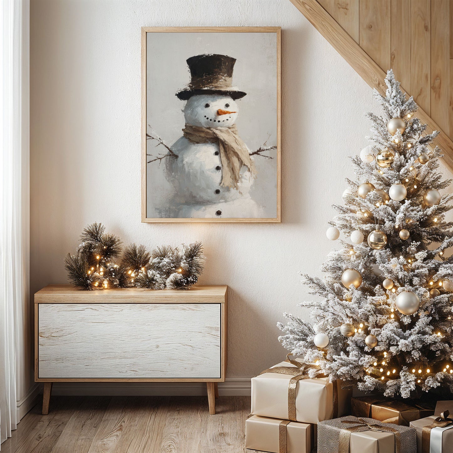 December's Gentle Friend Comes Calling