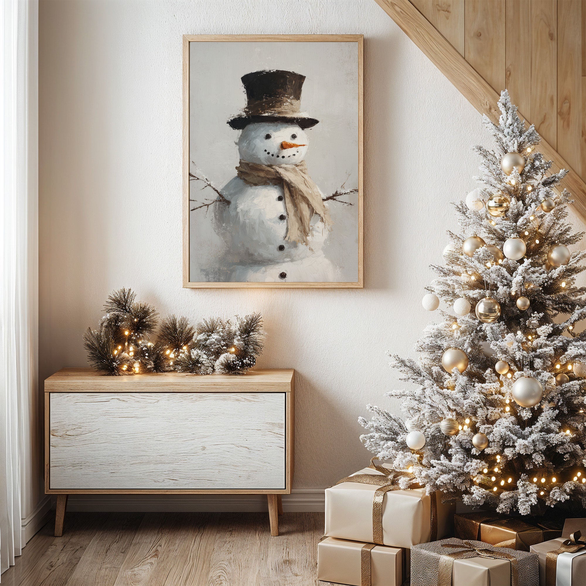 December's Gentle Friend Comes Calling