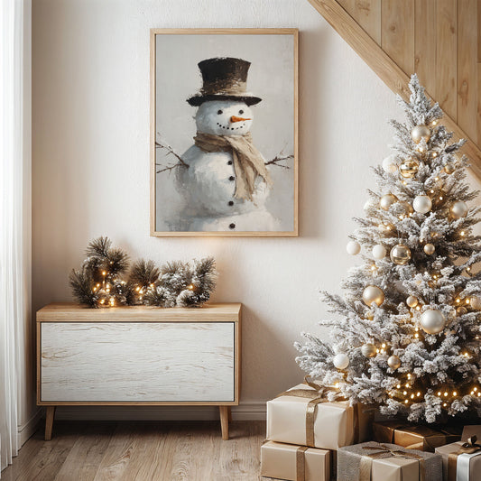 December's Gentle Friend Comes Calling