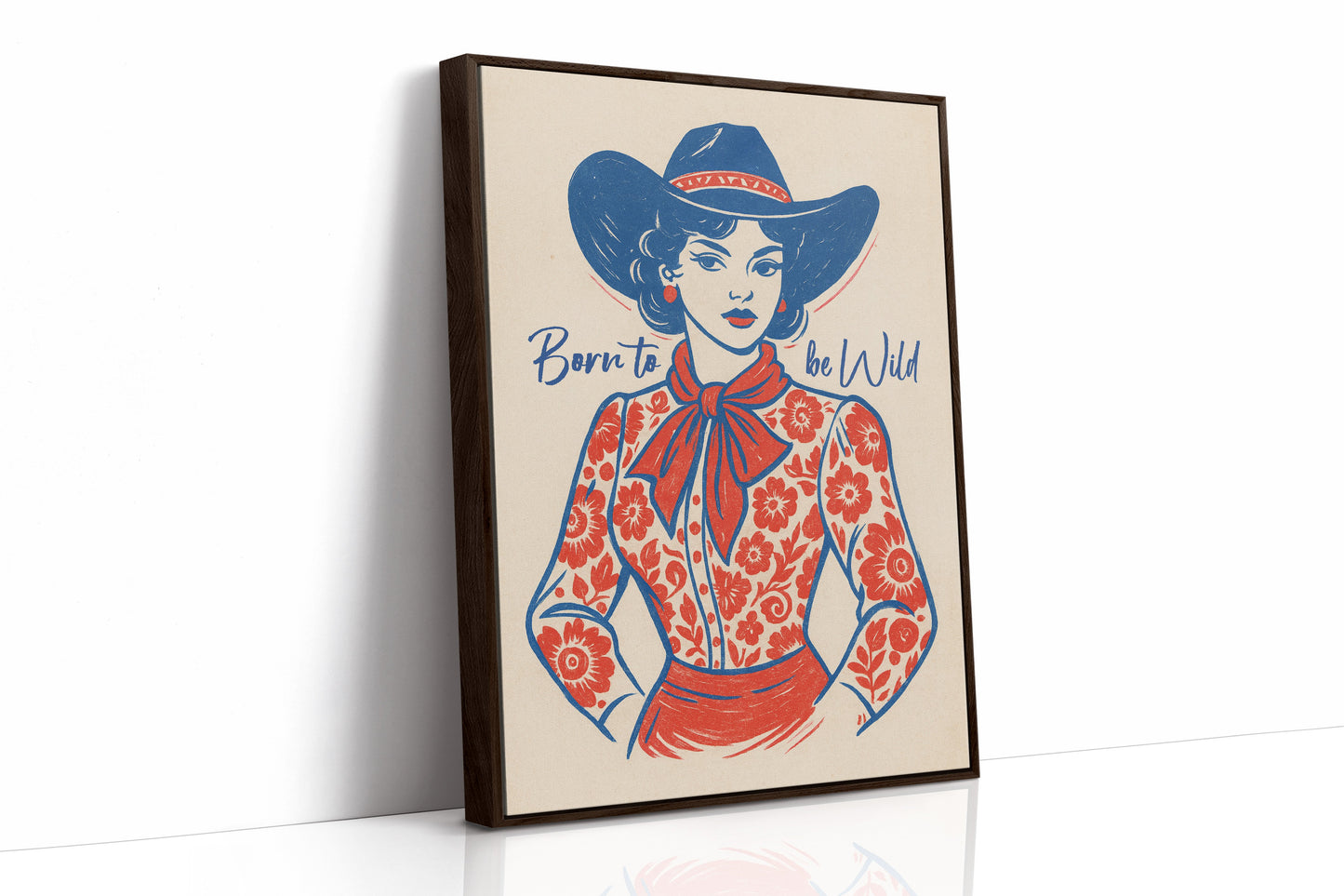 Prairie Queen Wears Coral Blooms