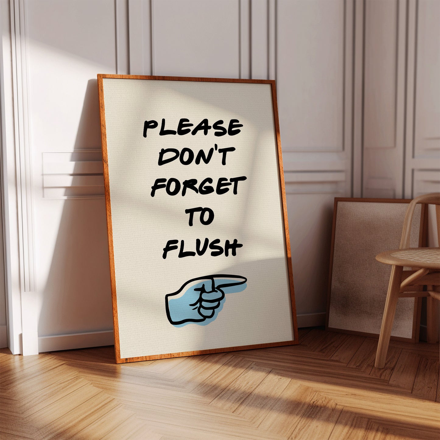 Gentle Reminders Keep Bathrooms Fresh