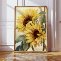 Sunlight Kisses the Golden Petals