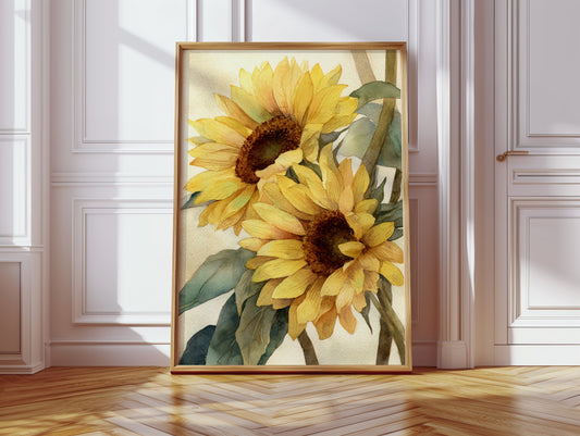 Sunlight Kisses the Golden Petals