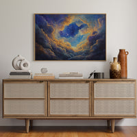 Heaven Opens Its Golden Gates