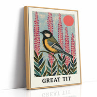 Great Tit and Fireweed Sun