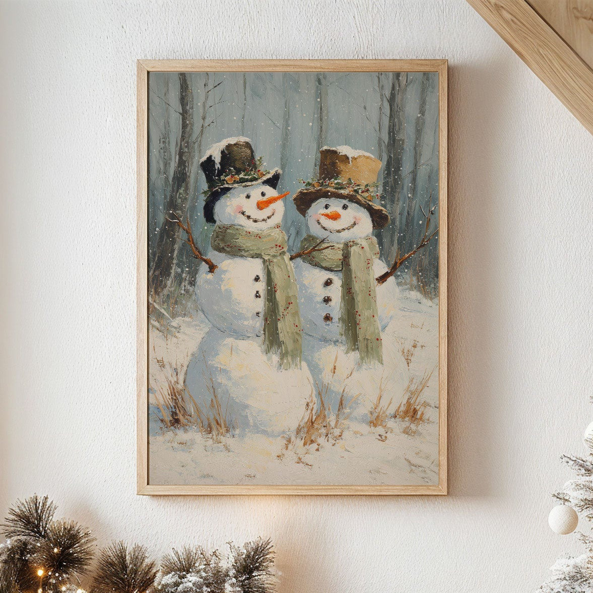 Snow Friends Share Winter's Gentle Song