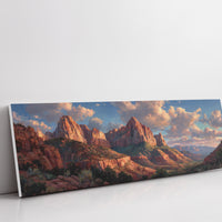 Cathedral Cliffs At Golden Hour