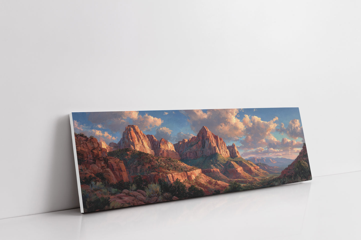 Cathedral Cliffs At Golden Hour