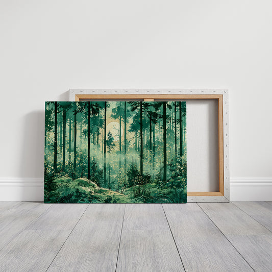 Fireflies in the Pine Grove