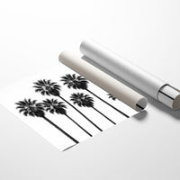 Seven Palms in Perfect Rhythm