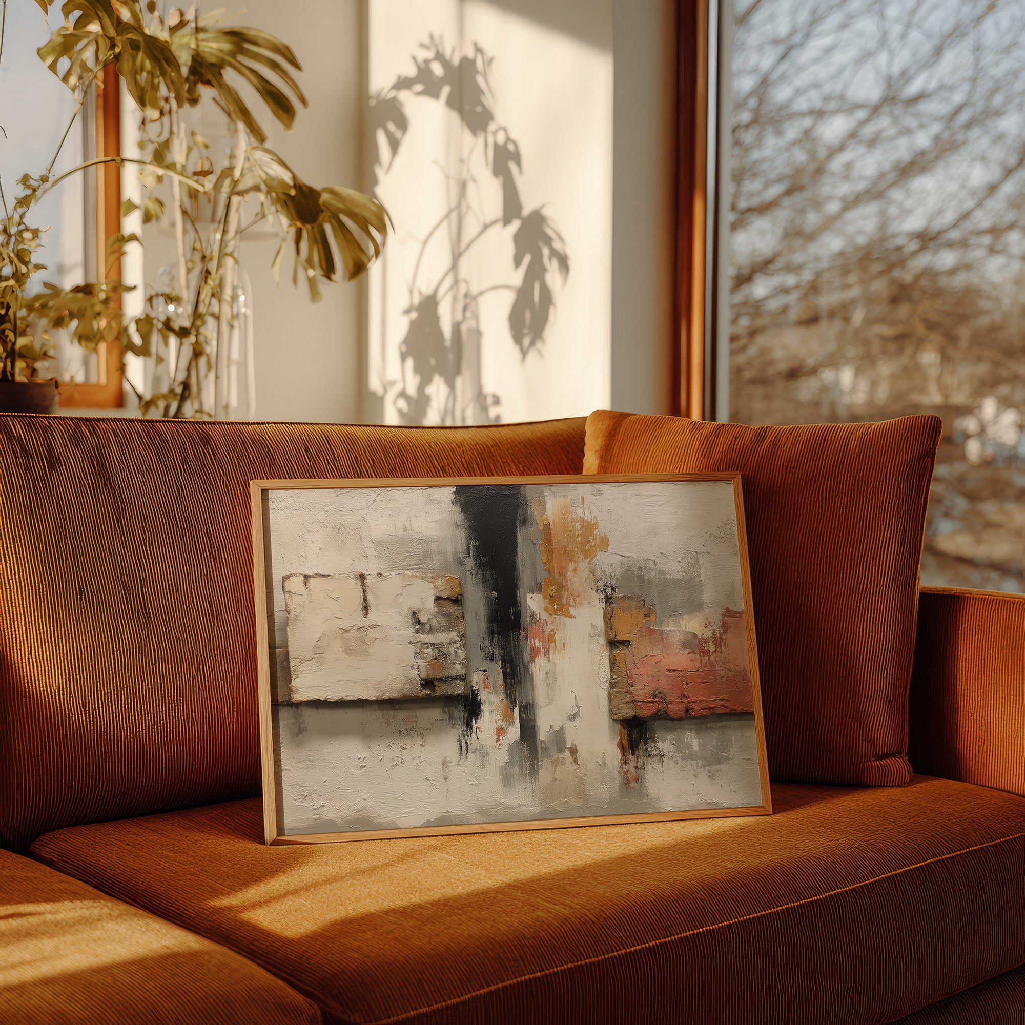 Sunlit Corners Paint Abstract Stories