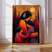 Embrace Beneath the Harvest Moon