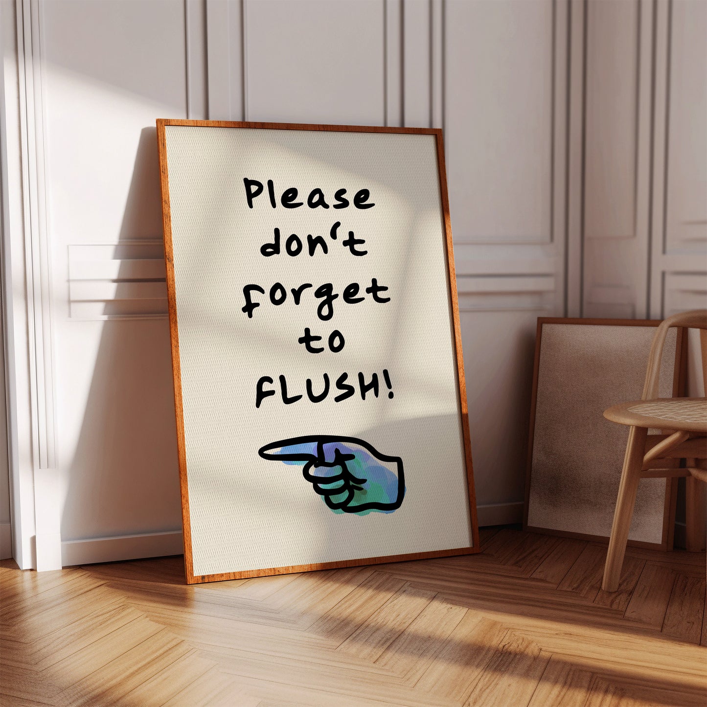 Gentle Reminders Keep Bathrooms Fresh