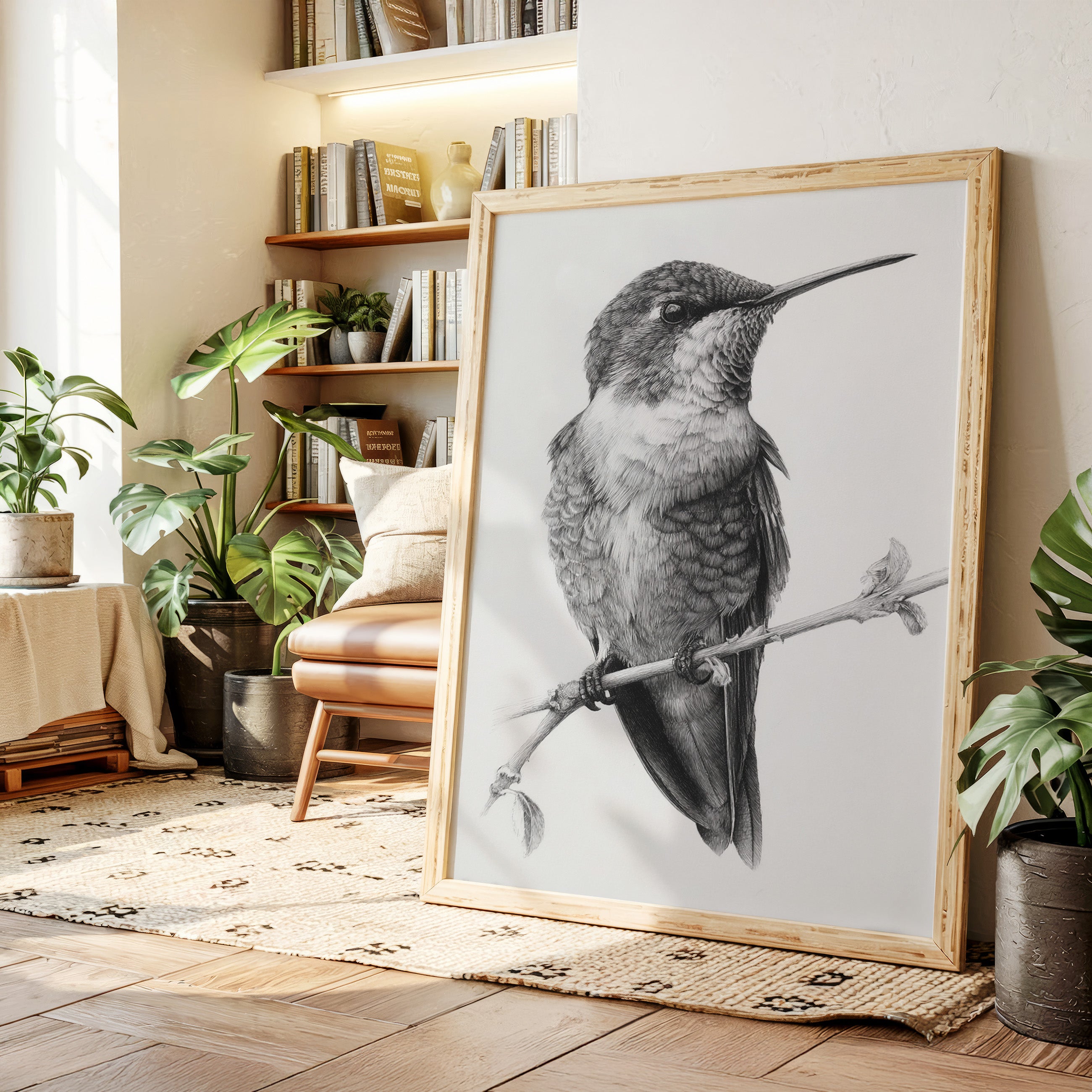 The Stillness of Feathered Grace