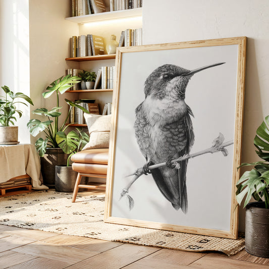 The Stillness of Feathered Grace