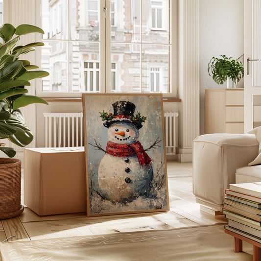 A Frosty Friend Awaits