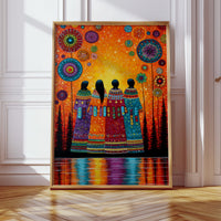 Together Beneath the Starlit Canvas