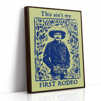 Cowboy Blues On Sage Green