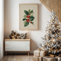 Holly Berries Paint December's Story
