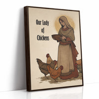 Sacred Hens And Rustic Charm