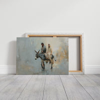 Ancient Journey Through Misty Pastels