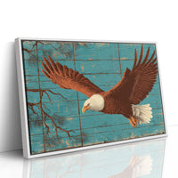 Wings Over Weathered Wood