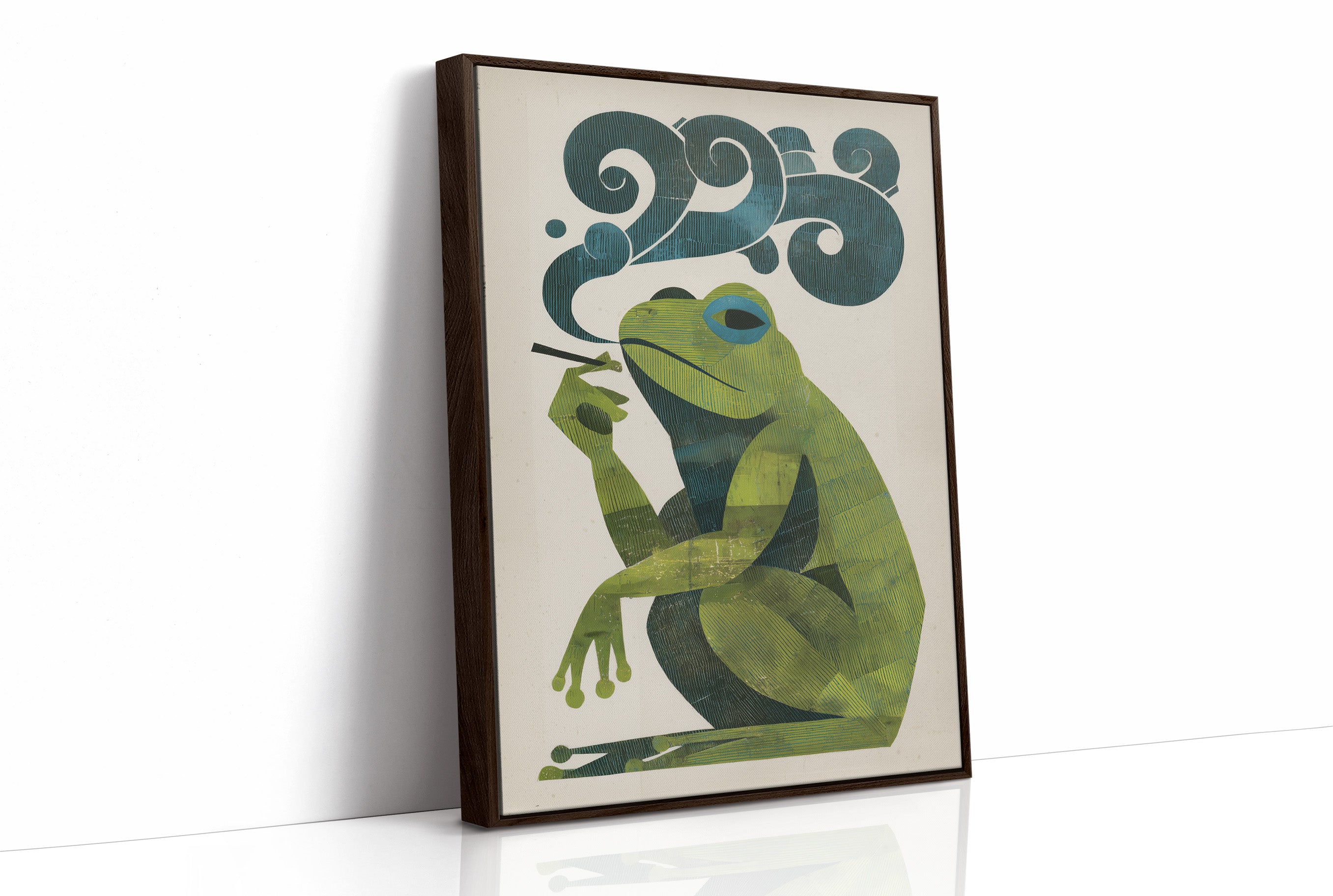 Whimsical Amphibian's Midnight Melody